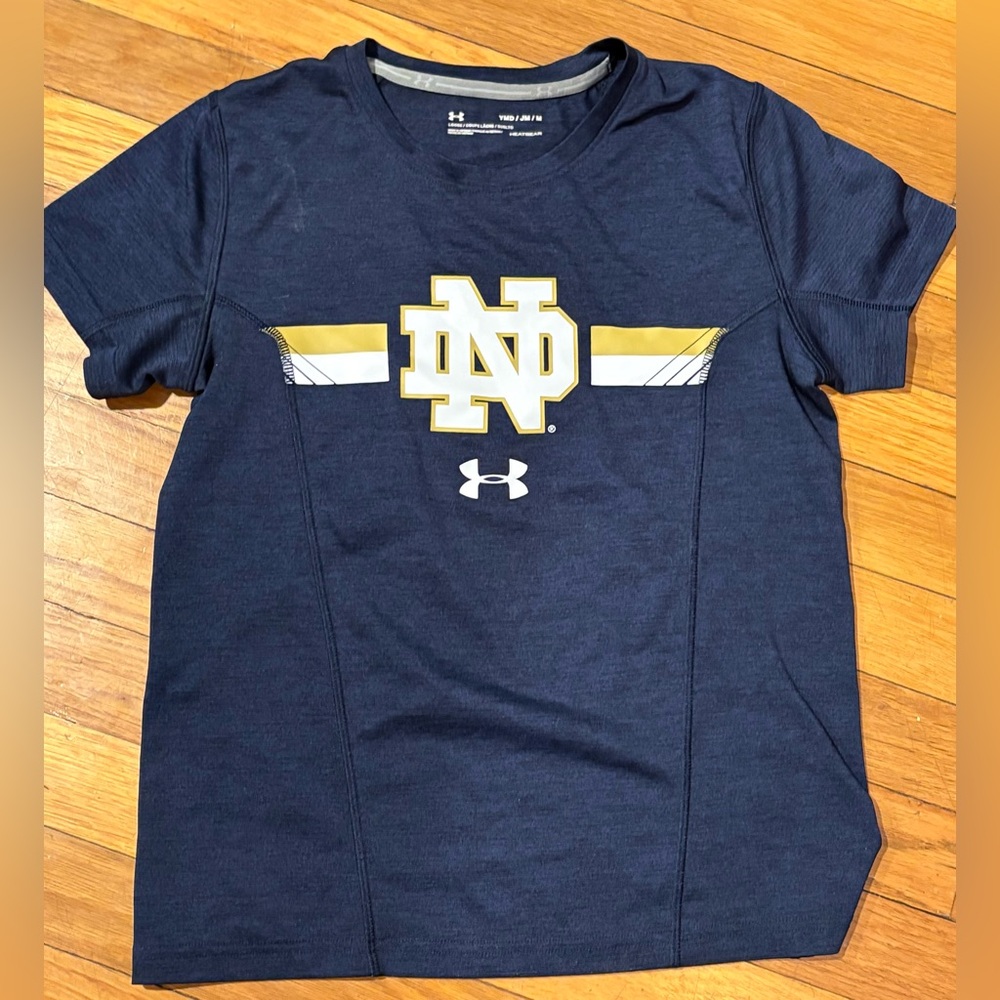 Under Armour Kids Notre Dane performance tee